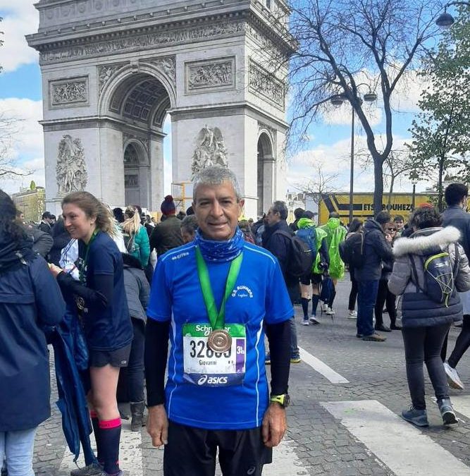 Complimenti al nostro Giovanni Pisano – Protagonista alla maratona di Parigi