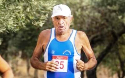 Perdaxius Corre 2022 -Franco Pili Campione sardo corsa su strada M 80