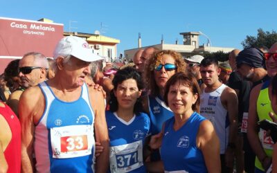 I  moschettieri Gs Runners colpiscono ancora nella gara di Assemini Franco ,Sirenella  e Gabriella da podio, ottimi Maria Paola e Giovanni