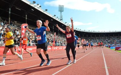 Giovanni Pisano alla  Maratona di Stoccolma 1/6/2024 in sfida con se stesso per la terza maratona in 3 mesi