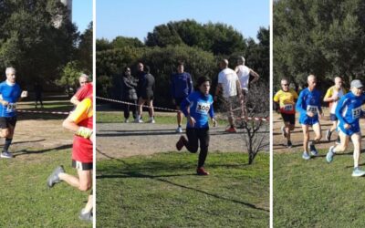 Bene i nostri G. Cappai G. Pisano e I. Sulis al “1° Cross Città di Cagliari”