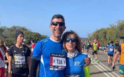 Ottimi Maria Paola Mascia 6^ di Ctg. in 2:09:40 e Andrea Gusmeri in 2:04:00 alla XII Chia Sardinia Half Marathon