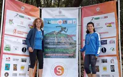 Grandi le nostre Maria Paola Mascia 2^ di Ctg. e Gabriella Cappai 3^ di Ctg, in gara oggi alla 12 km della Perdas Corre 2024