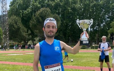 Grande Edoardo 1 assolutto in 2,59 a km al Cross Escolar in Spagna