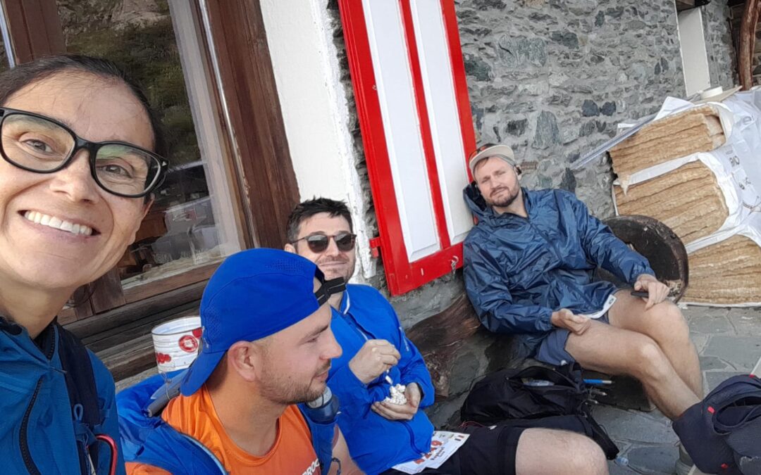 Bravissima Alice Zuddas nel  trail sul Monte Rosa del 18 luglio